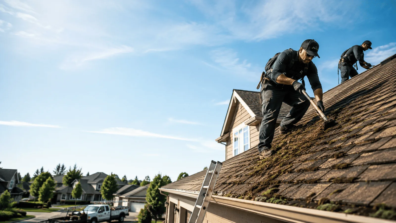 Roof Moss Removal in Erwin, SD near me